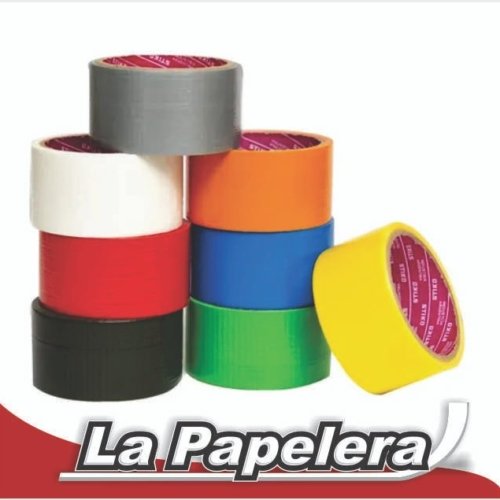 CINTA FIBRADA 48MM X 9 MTS. MOTEX ROJO (5299)