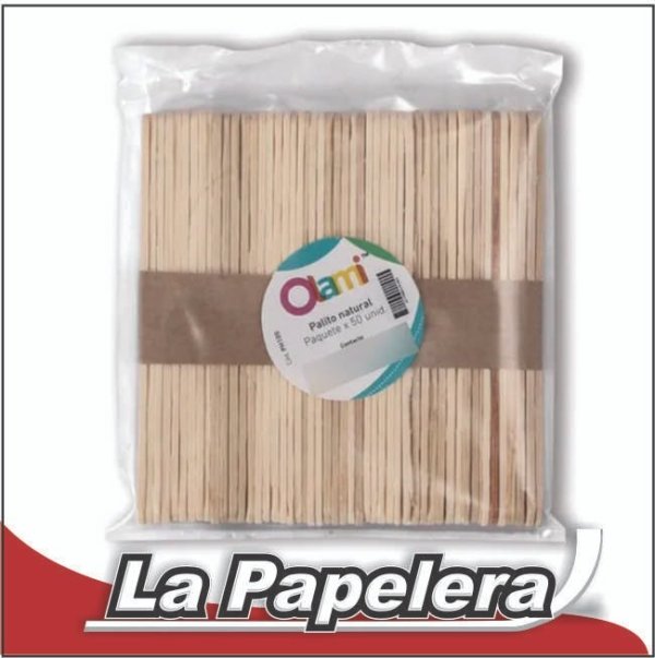 PALITOS P/HELADOS X 50 OLAMI (487)