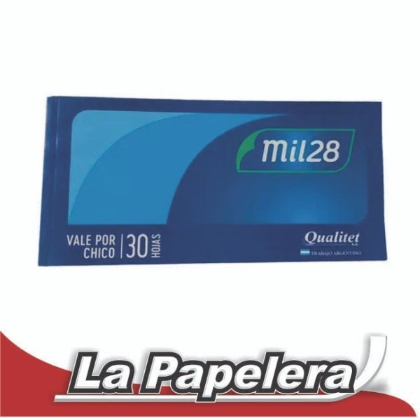 TALONARIO DE VALE POR CHICO MIL28 (1022)