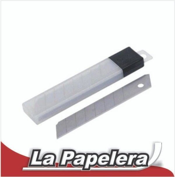 TRINCHETA REPUESTO 18MM TUBO X 10 HOJAS IBI (1075)