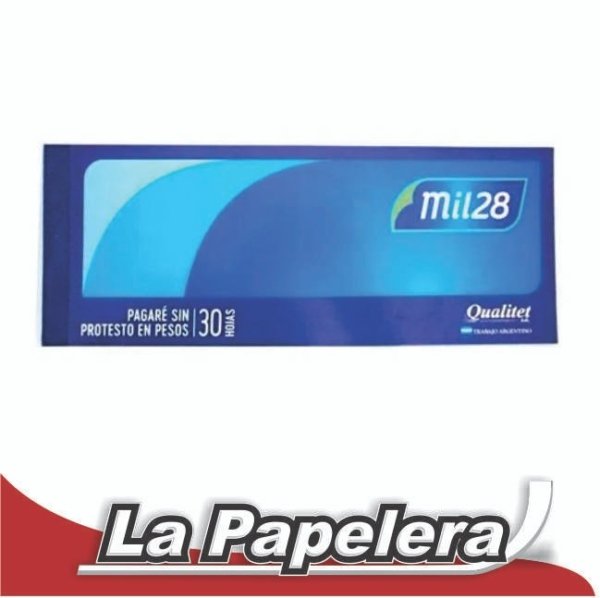 TALONARIO PAGARE EN PESOS MIL28 (1278)