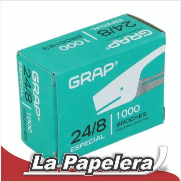 BROCHE  Nº 24/8 GRAP X 1000 (2436)
