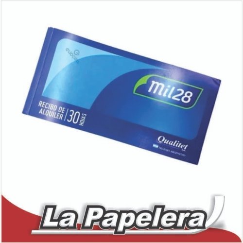TALONARIO DE RECIBO CHICO ALQUILER MIL28 (3112)