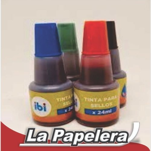 TINTA PARA SELLOS X 24ml AZUL IBI (3710)