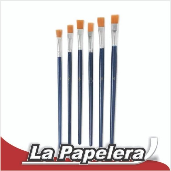 KIT PINCELES X 6 UN.PTA 514894 CHATA (3913)