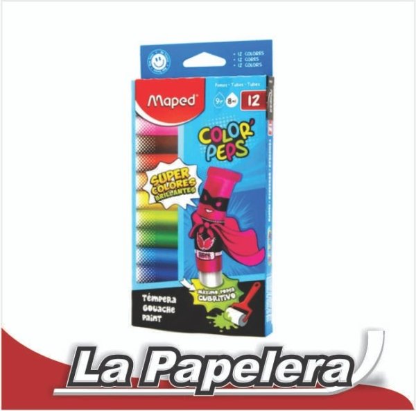 TEMPERA MAPED SURT.  X 12 826001 (3920)