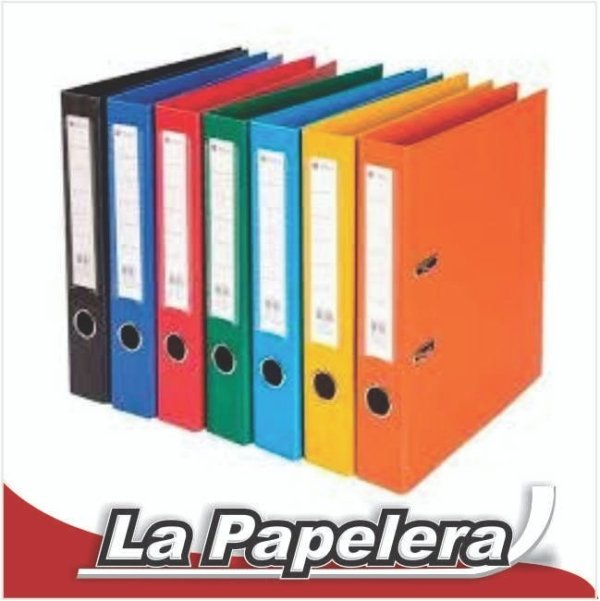 BIBLIORATO A4 PLASTICO LOMO 3 ROJO (4017)