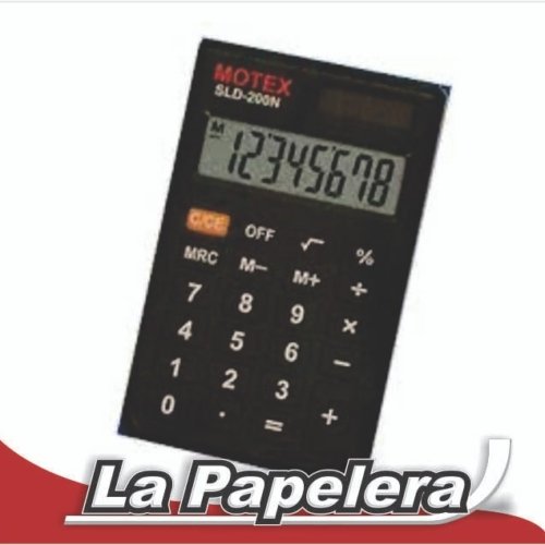 CALCULADORA MOTEX 8 DIGITOS SLD-200N (4023)