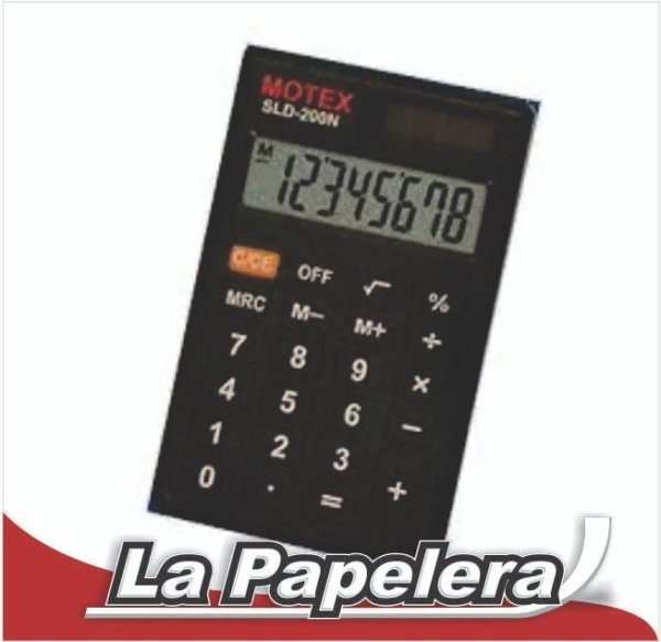 CALCULADORA MOTEX 8 DIGITOS SLD-200N (4023)