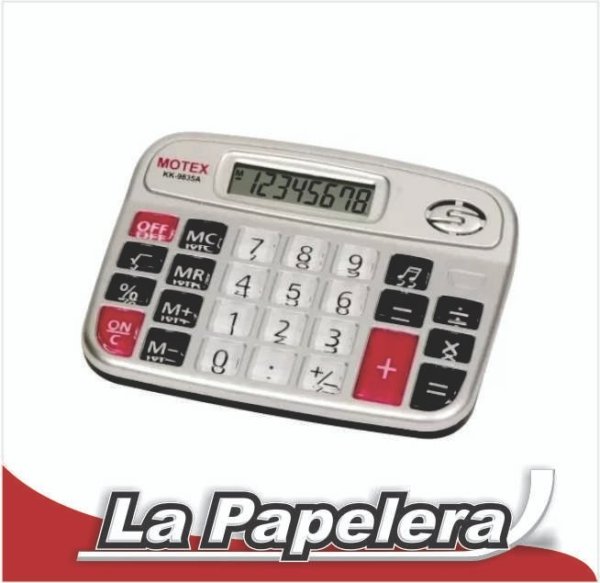 CALCULADORA MOTEX 8 DIGITOS KK-9835A (4026)