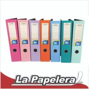 BIBLIORATO A4 LOMO 7cm NEGRO IBI (4152)