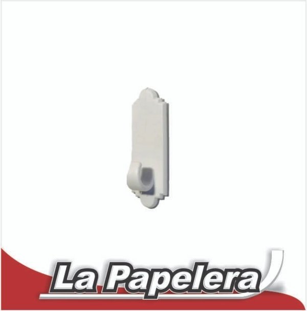 PIN PERCHA AUTOHADESIVA DE PVC X 12 (4163)