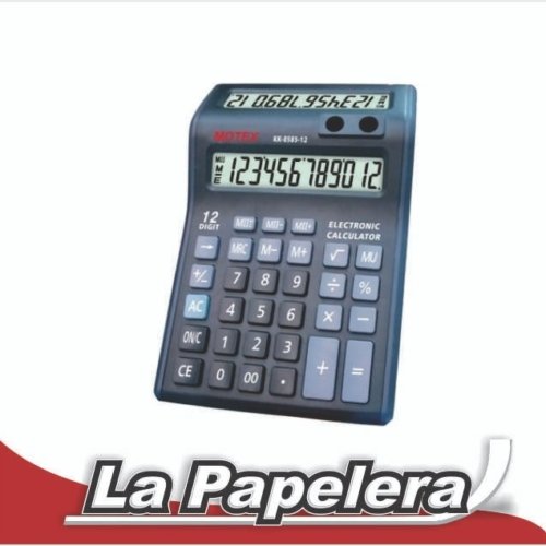 CALCULADORA MOTEX 12 DIGITOS KK-2828-12 (4167)