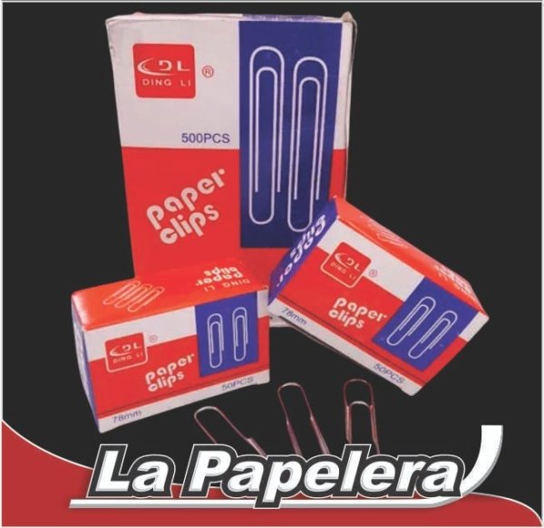 CLIPS NIQUELADO 28MM. X 50 DL DINGLI (4172)
