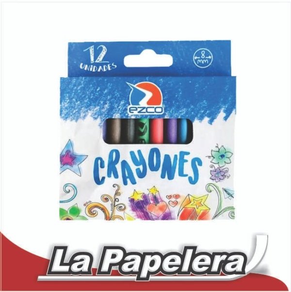 CRAYONES ESCOLARES EZCO X 12 (4199)