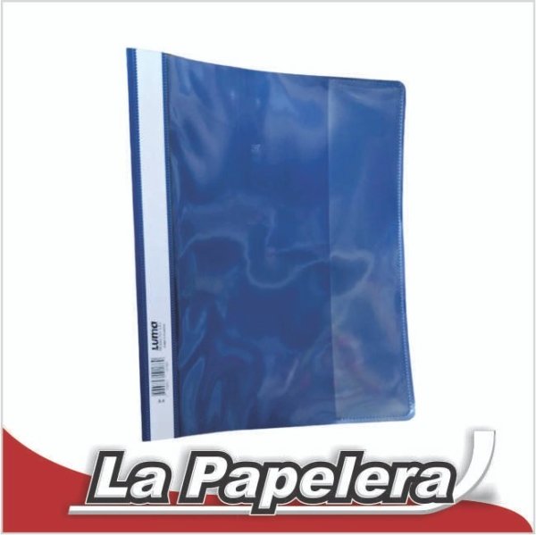 CARPETA LUMA A4 T/T AZUL (4425)