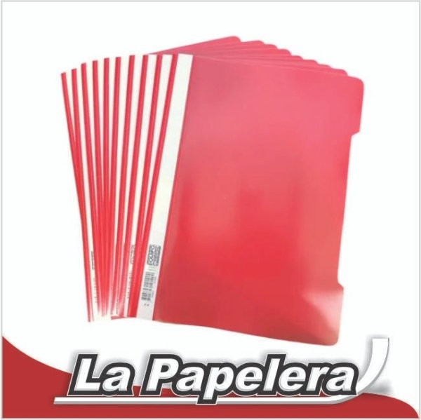 CARPETA LUMA A4 T/T ROJO (4495)