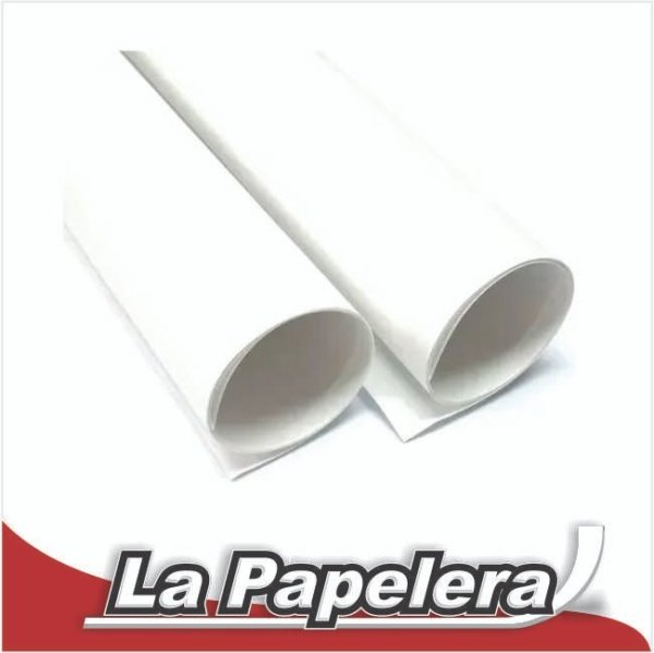 PAPEL AFICHE 70X100 BLANCO x 2 HOJA (4610)