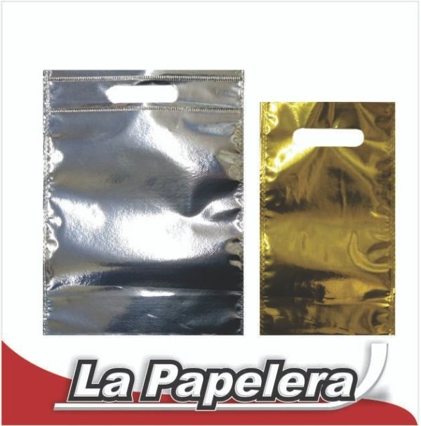 BOLSO FRISELINA RIÑON 22X30 METALIZADA (4632)