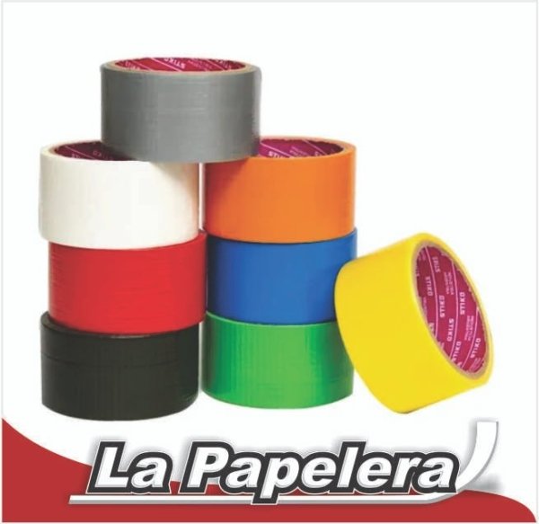 CINTA FIBRADA 48MM X 9 MTS. MOTEX GRIS (4724)