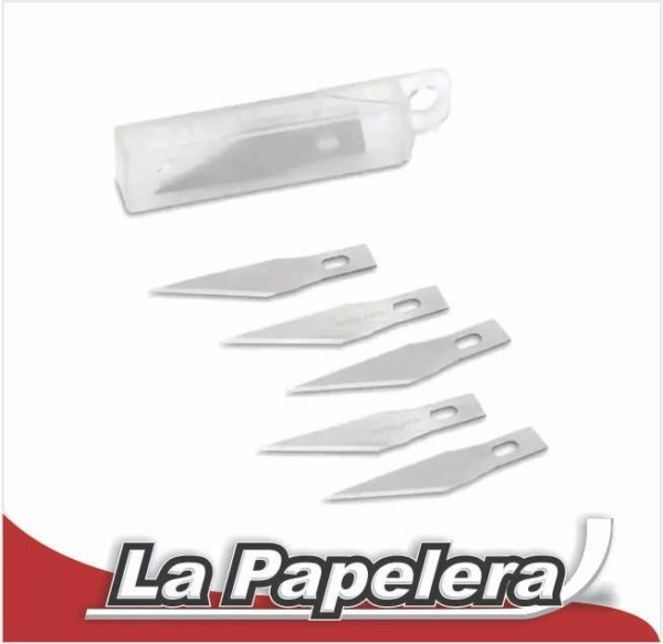 004725.jpg BISTURI REPUESTO X 5 HOJAS (4725)