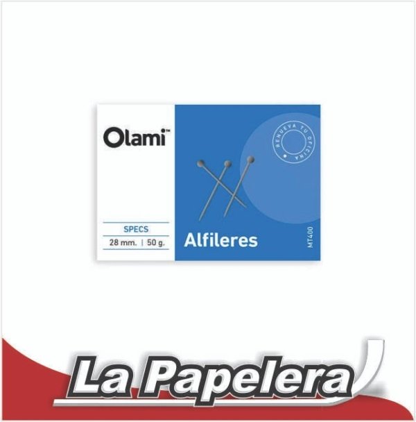 ALFILERES OLAMI X 50 GRS. (4790)