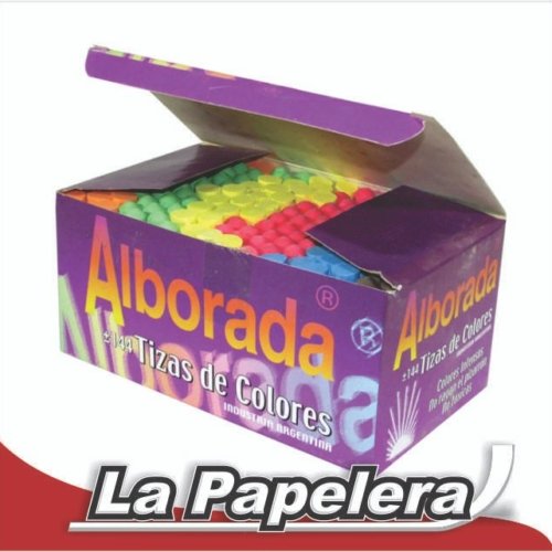 TIZA COLOR ALBORADA X CAJA (4803)