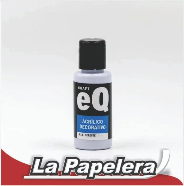 ACRILICO EQ 50ML 418 CELESTE (4845)