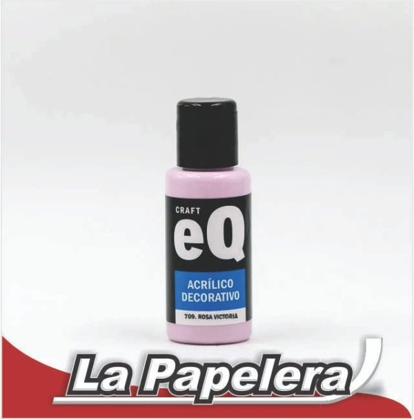ACRILICO EQ 50ML 709 ROSA VICTORIA (4849)
