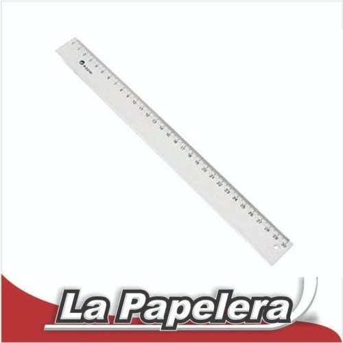 004896.jpg REGLA ESCOLAR 30cm ACRILICA PIZZINI (4896)