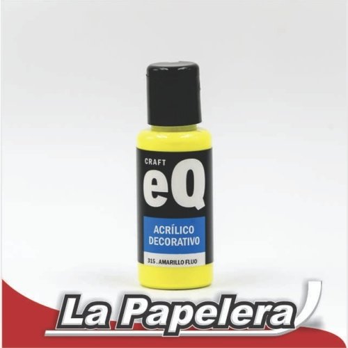 ACRILICO EQ 50ML 315 AMARILLO FLUO (4904)