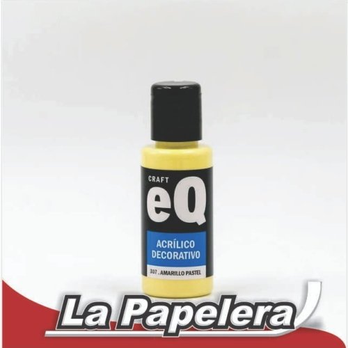 ACRILICO EQ 50ML 307 AMARILLO PASTEL (5003)