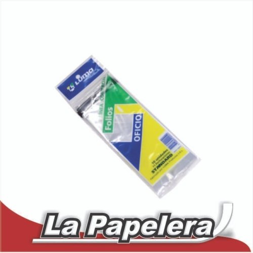 FOLIOS LUMA OFICIO X 10 U STANDARD (5013)
