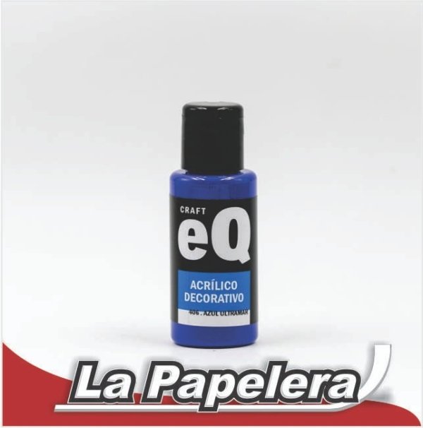 ACRILICO EQ 50ML 406 AZUL ULTRAMAR (5022)
