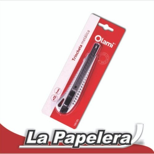 TRINCHETA  9MM METAL REFORZADA OLAMI (5076)