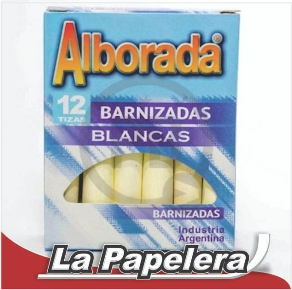 TIZA BLANCA ALBORADA X 12 CAJA (5088)