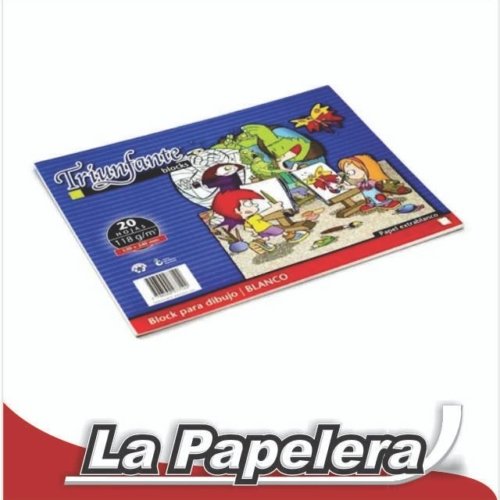 BLOCK DE DIBUJO N°6 X 20 HOJAS TRIUNFANTE (CANSON) (5115)