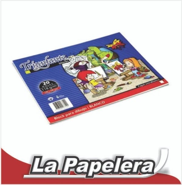 BLOCK DE DIBUJO N°6 X 20 HOJAS TRIUNFANTE (CANSON) (5115)