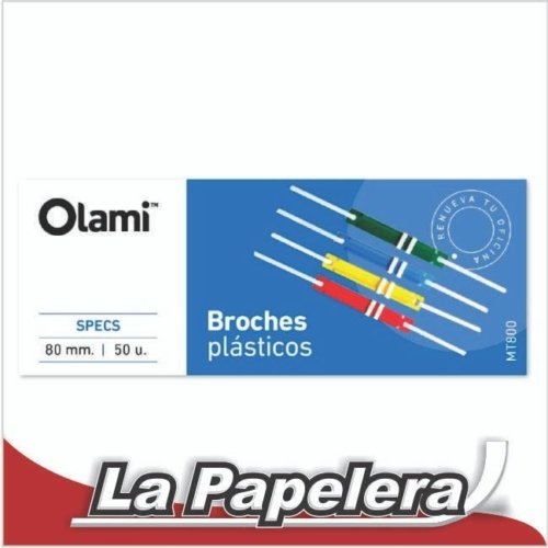 BROCHE NEPACO PLASTICO X 50 OLAMI (5214)