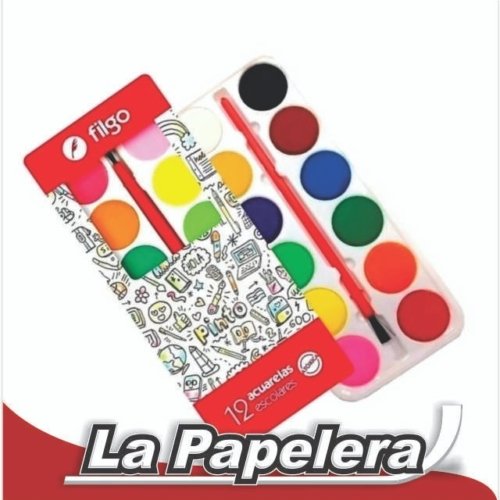 005257.jpg ACUARELA FILGO ESTUCHE X 12 C/MEZCLADOR (5257)