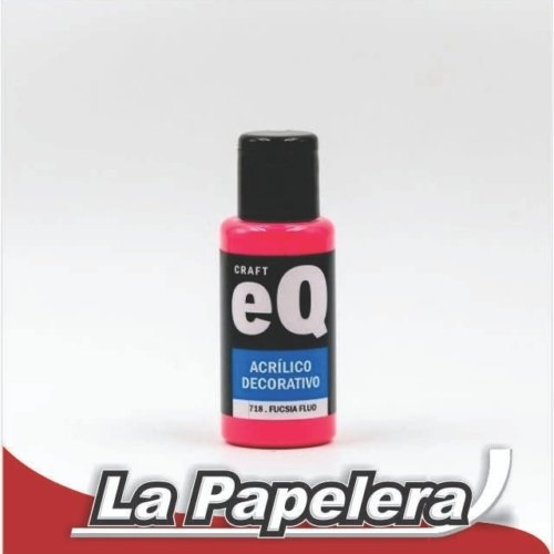 ACRILICO EQ 50ML 718 FUCSIA FLUO (5308)