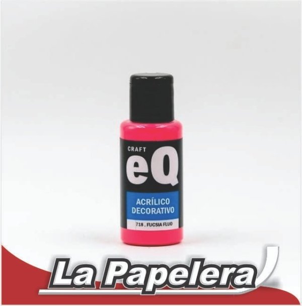 ACRILICO EQ 50ML 718 FUCSIA FLUO (5308)