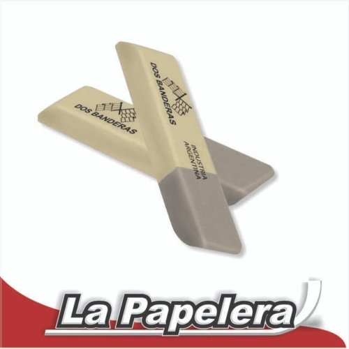 005362.jpg GOMA DE BORRAR LAPIZ/TINTA GRIS DOS BANDERAS (5362)