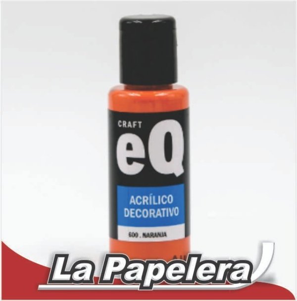 ACRILICO EQ 50ML 600 NARANJA (5452)
