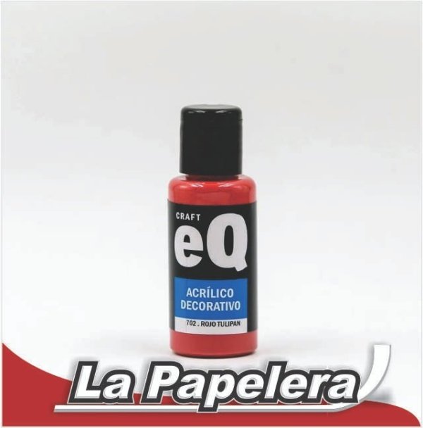 ACRILICO EQ 50ML 702 ROJO TULIPAN (5456)