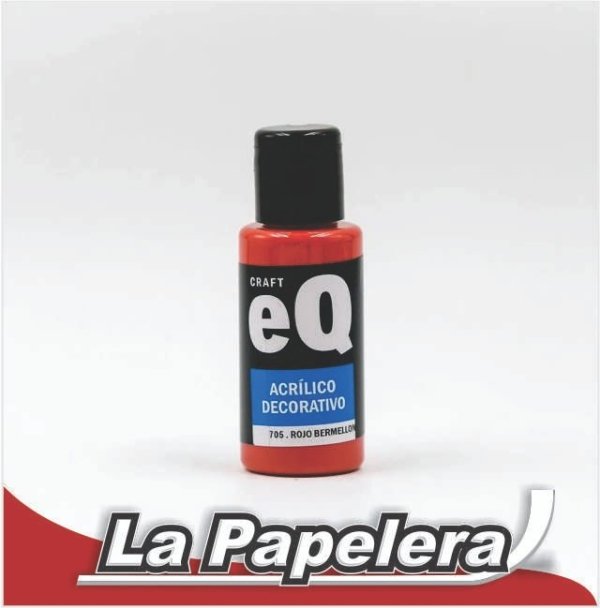 ACRILICO EQ 50ML 705 ROJO BERMELLON (5457)