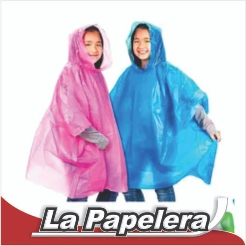 PILOTO PONCHO LLUVIA DESCARTABLE NIÑO (5499)