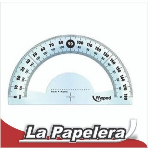 TRANSPORTADOR 180° MAPED - 146833 (5544)