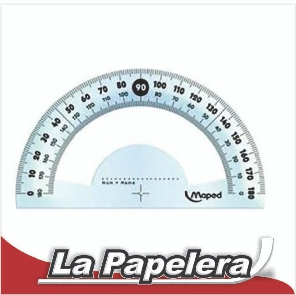 TRANSPORTADOR 180° MAPED - 146833 (5544)