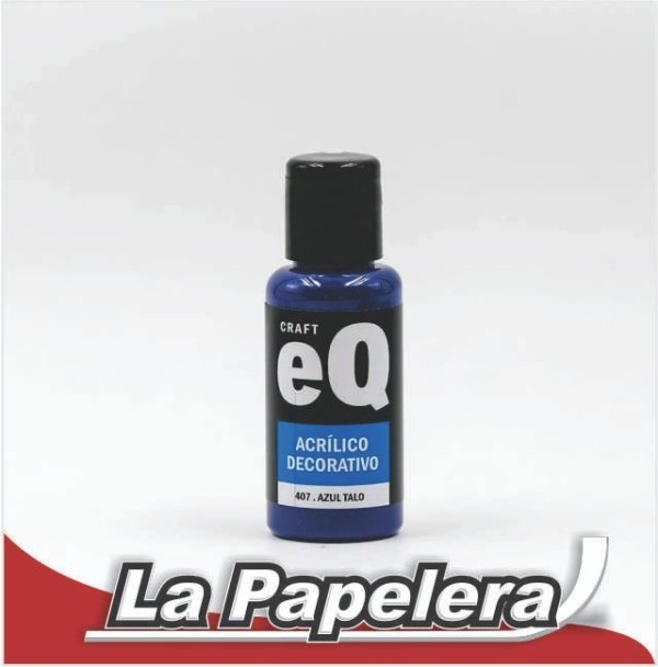 ACRILICO EQ 50ML 407 AZUL TALO (5581)